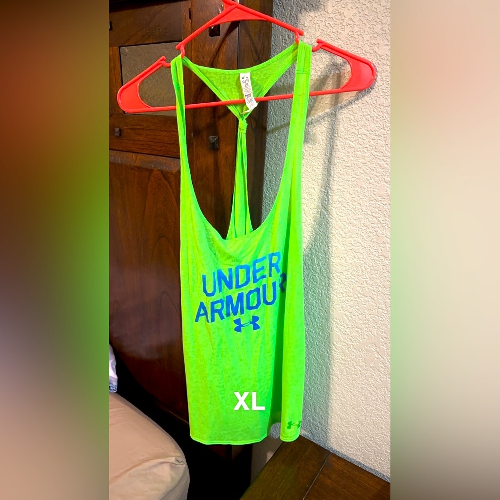 Blue and green, bright